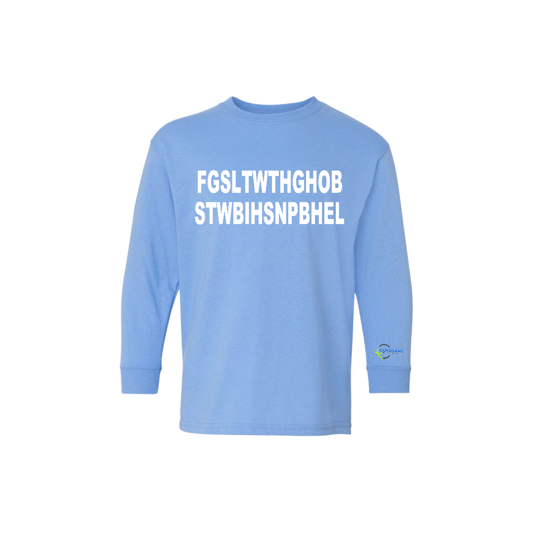 Adult For God So Loved Long Sleeve Shirt