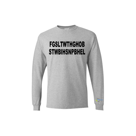 Adult For God So Loved Long Sleeve Shirt