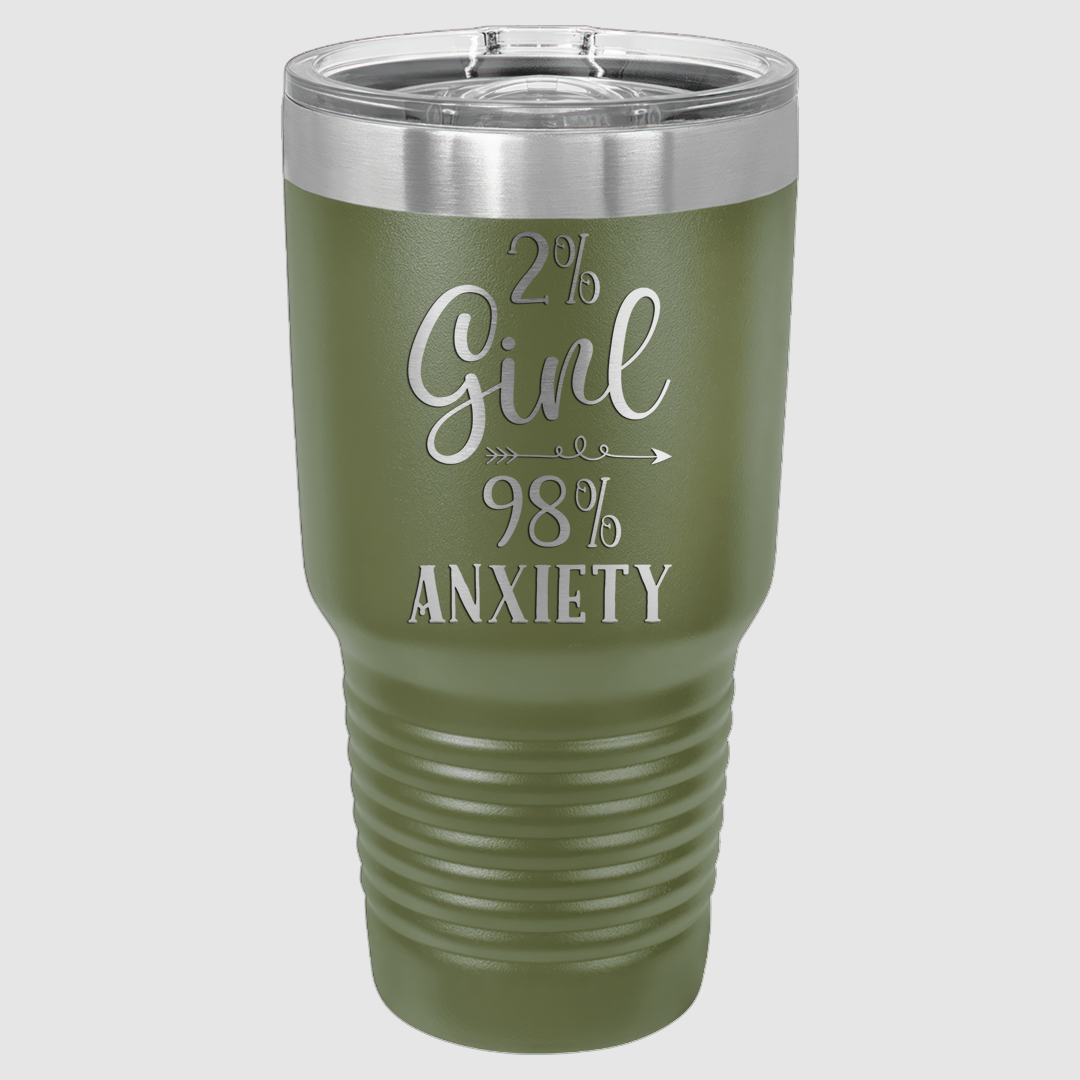 2% Girl 98% Anxiety
