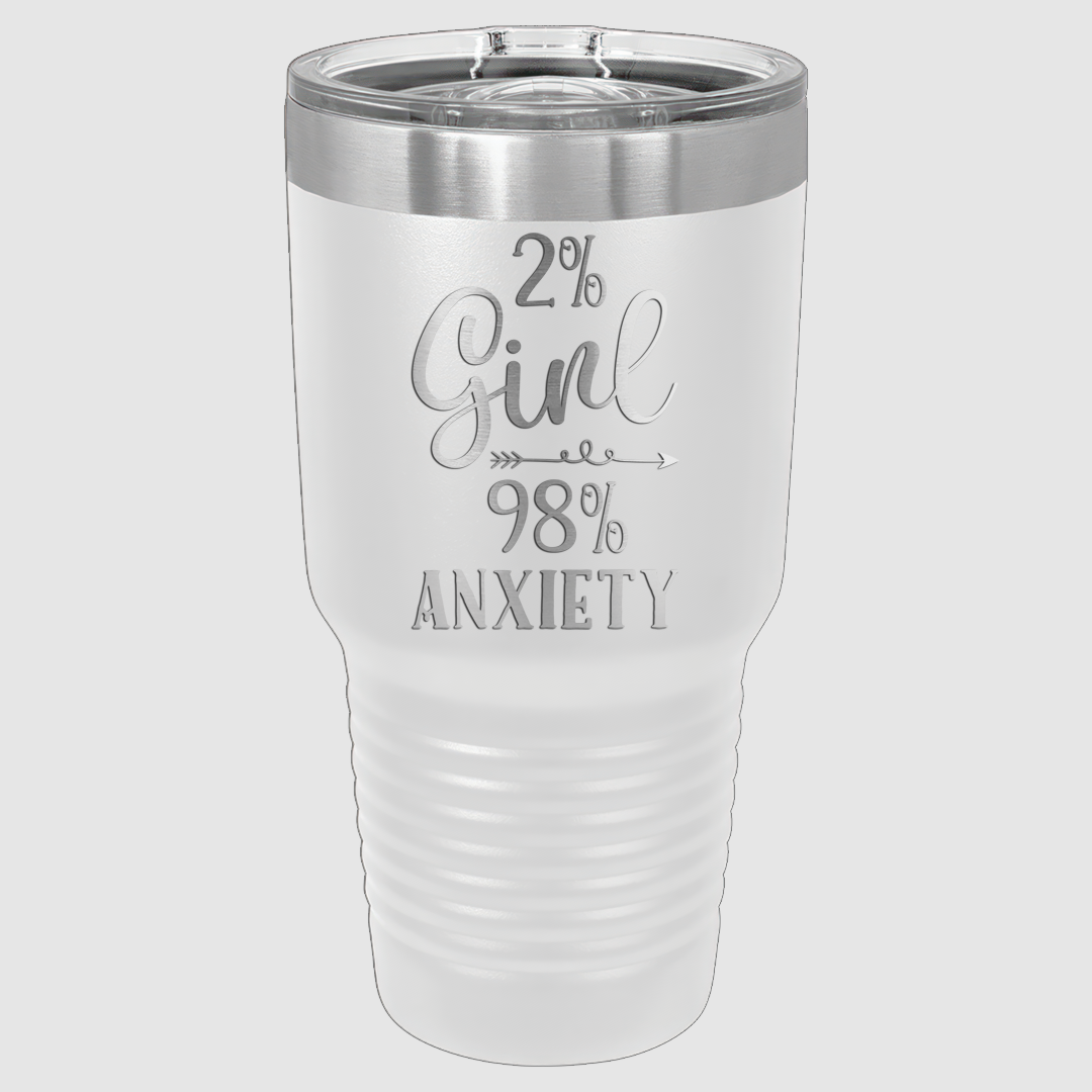 2% Girl 98% Anxiety