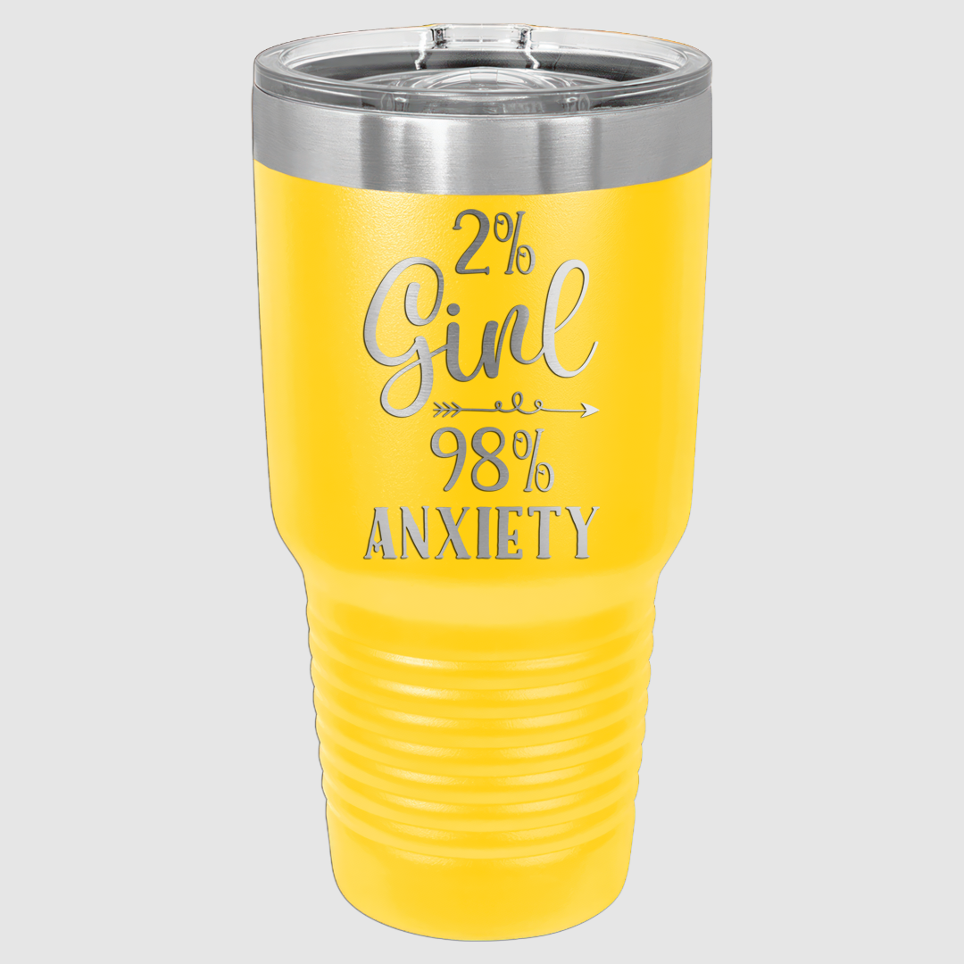 2% Girl 98% Anxiety