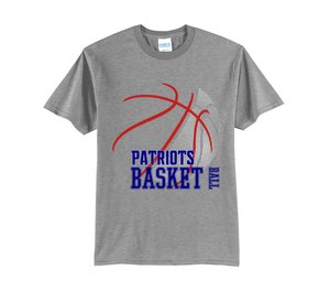 Patriots basketball outline tshirt