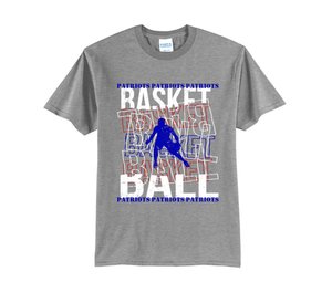 Patriots basketball graffiti tshirt