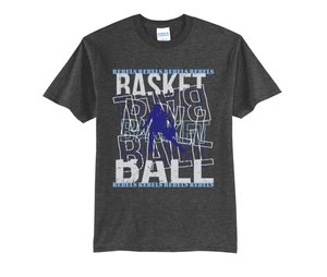 Rebels basketball graffiti tshirt