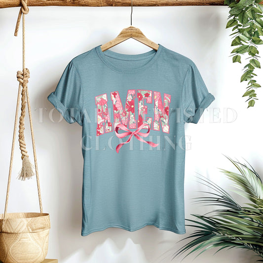 Floral AMEN T-shirt