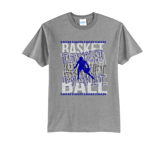 Eagles basketball graffiti tshirt