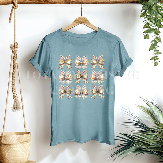 Croquette Bunny Ear Bows T-shirt