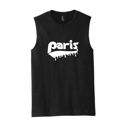 Paris Drip Muscle Tank
