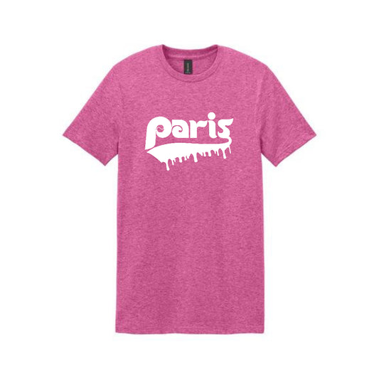 Paris Drip Soft Style T-Shirt