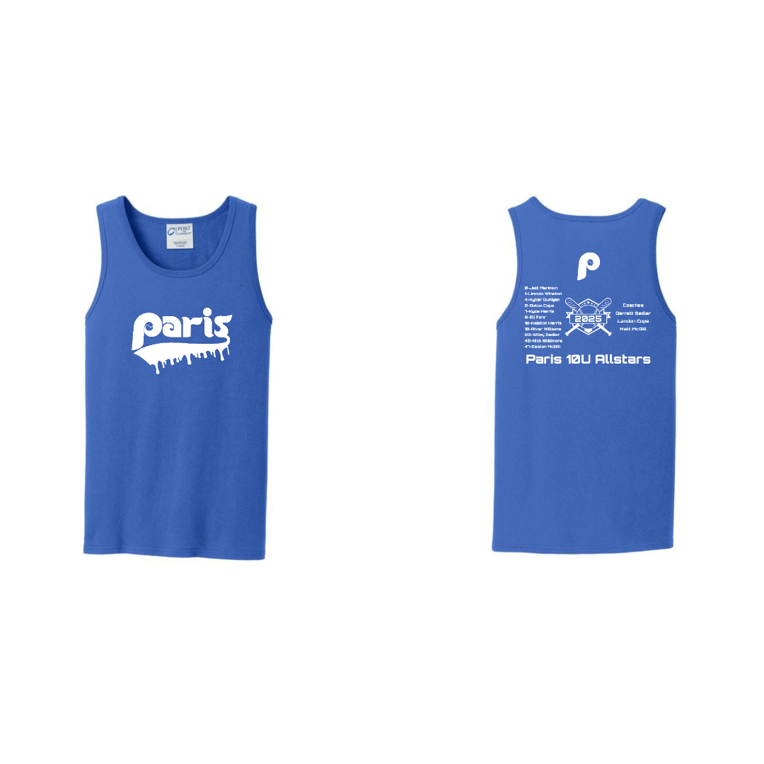 Paris Drip Cotton Tanktop