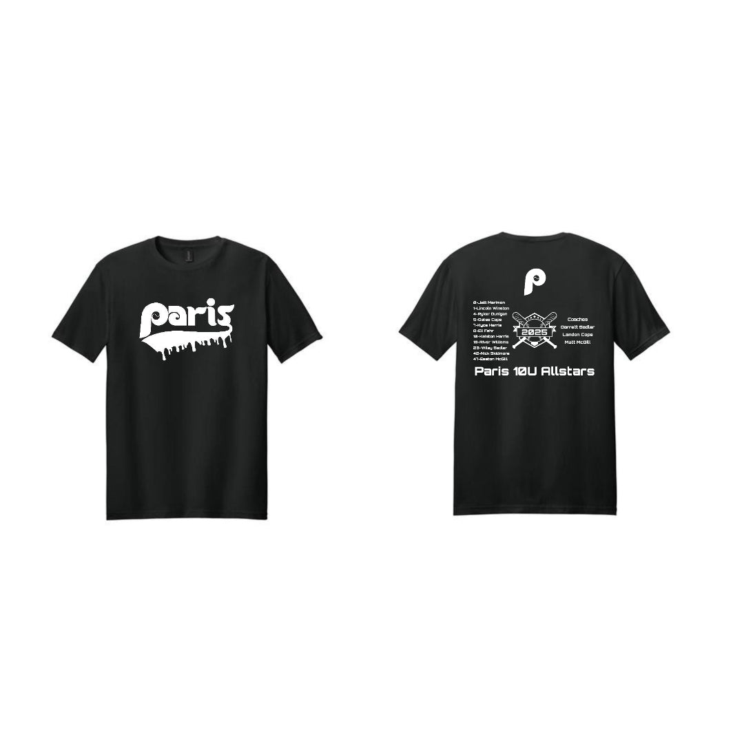 Paris Drip Soft Style T-Shirt