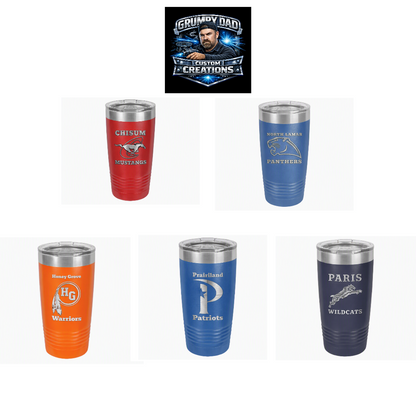 20oz School Tumbler