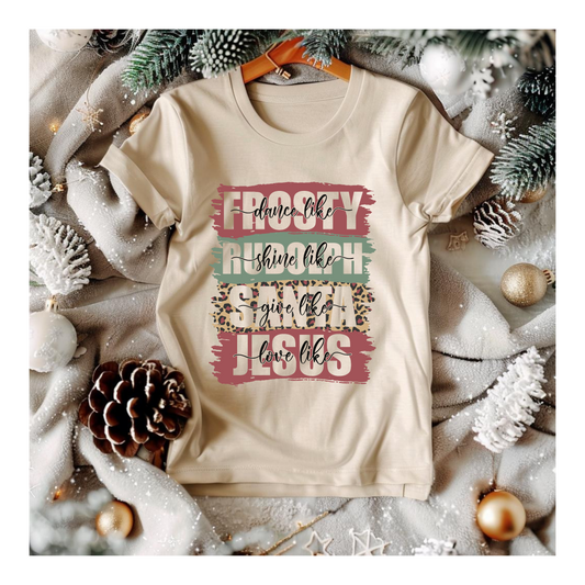 Frosty Rudolph Santa Jesus