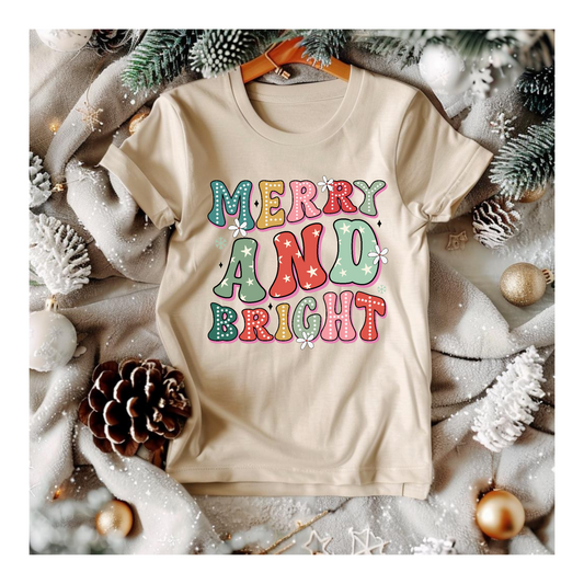 Merry and Bright Tshirt