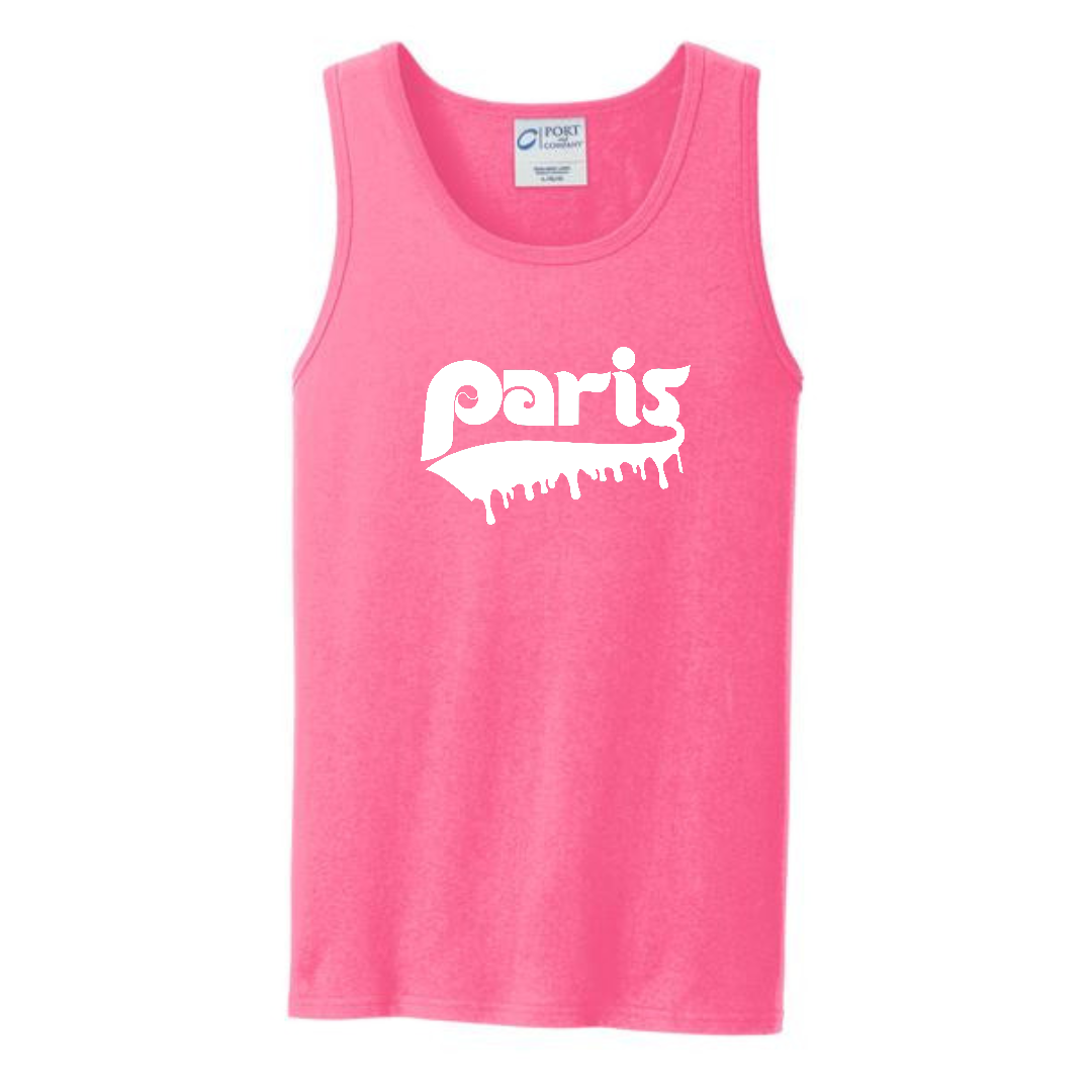 Paris Drip Cotton Tanktop